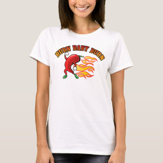 Camiseta Quemadura del bebé de la quemadura