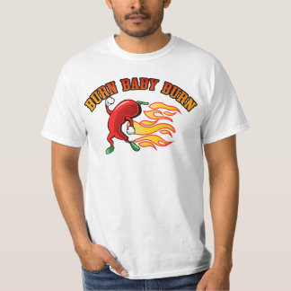 Camiseta Quemadura del bebé de la quemadura