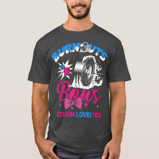 Camiseta Quemaduras de primo o vacas de sexo revelan anunci