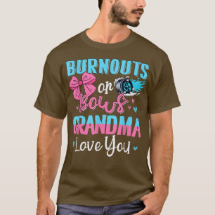 Camiseta Quemaduras o arcos La abuela te ama el género reve