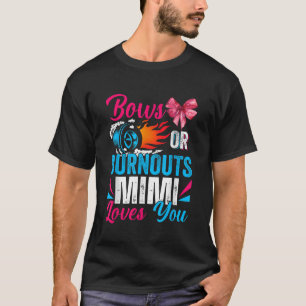 Camiseta Quemaduras o arcos Mimi te ama la parte reveladora
