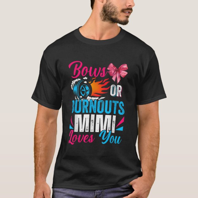 Camiseta Quemaduras o arcos Mimi te ama la parte reveladora (Anverso)