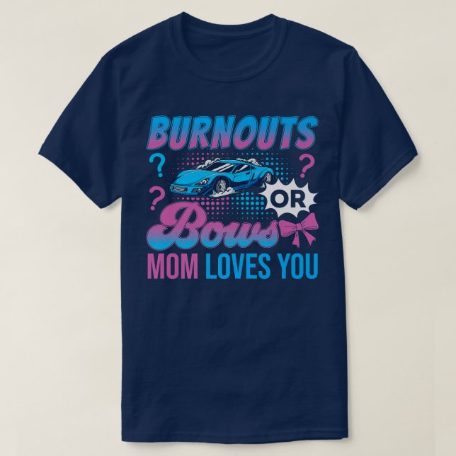Camiseta Quemaduras o cerdos que mamá ama y que revelan a l (Diseño del anverso)