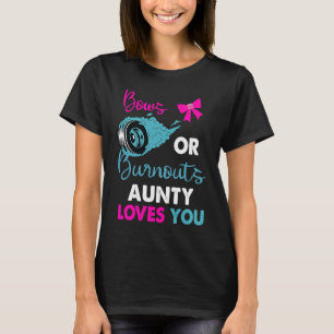 Camiseta Quemaduras o golpes Tía ama a su bebé Revolución d