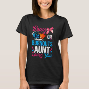Camiseta Quemaduras o golpes Tía te ama a tu género Revelar