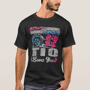 Camiseta Quemaduras o golpes Tío te ama Fiesta de revelació