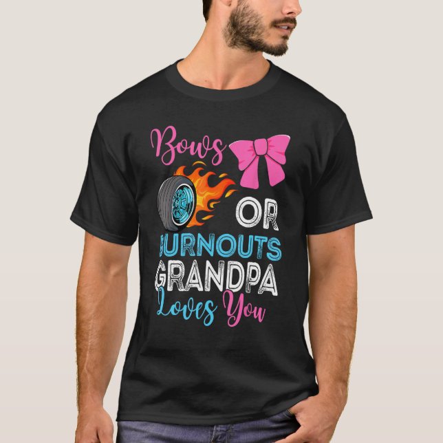 Camiseta Quemaduras o vacas El abuelo te ama la Revelación  (Anverso)