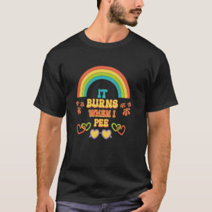 Camiseta Quemaduras vergonzosas divertidas e inapropiadas a
