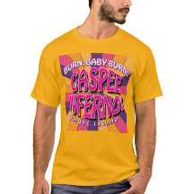 Quemar Bebé - ¡¡¡Gaspee Inferno!!! sobre amarillo