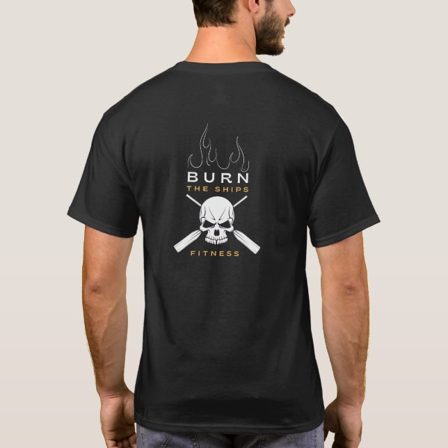 Camiseta Quemar El Gimnasio De Los Buques (Reverso)