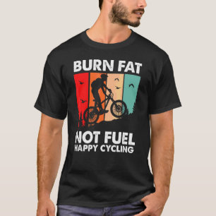 Camiseta Quemar grasa de ciclomotor vintage no combustible