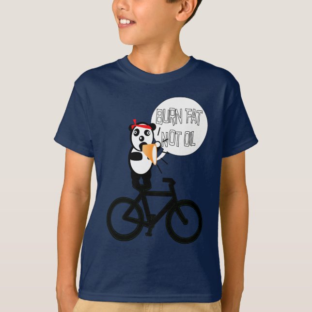 Camiseta Quemar grasa no aceite (Anverso)