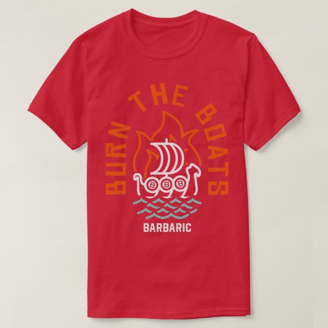 Camiseta Quemar Los Botes (Diseño del anverso)