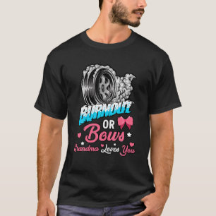 Camiseta Quemar o revertir Sexo Revelan Invitación del bebé