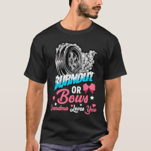 Camiseta Quemar o revertir Sexo Revelan Invitación del bebé
