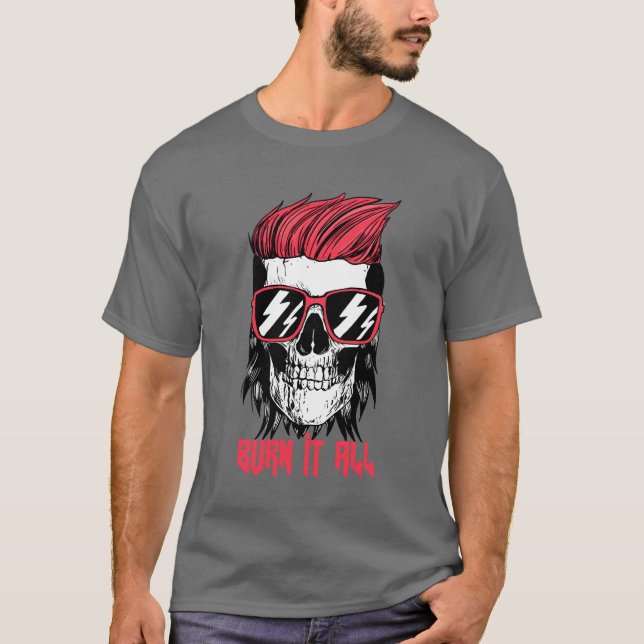 Camiseta Quemarlo todo (Anverso)
