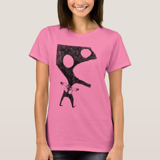 Camiseta quemarse (Anverso)