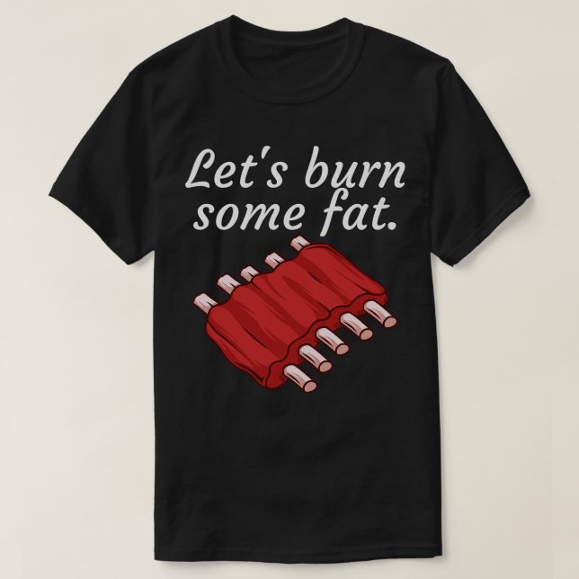 Camiseta Quememos algo de grasa 2 (Diseño del anverso)