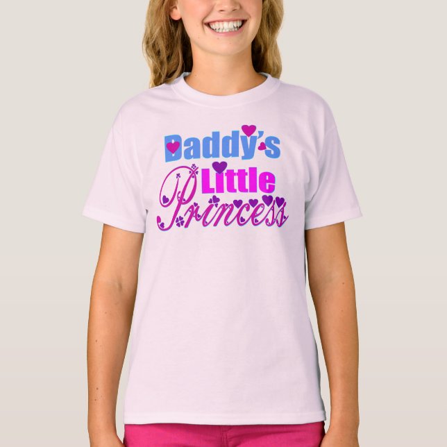 Camiseta Queremos a la pequeña princesa de ✔ papi comfy (Anverso)