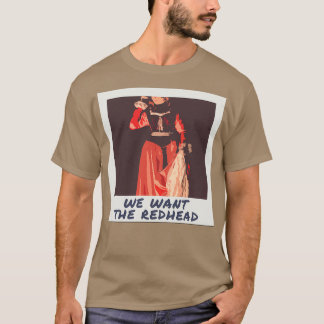 Camiseta Queremos la limpieza de la cabeza roja