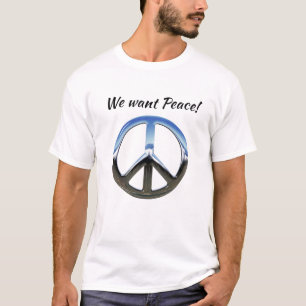 Camiseta Queremos paz