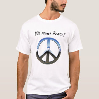Camiseta Queremos paz
