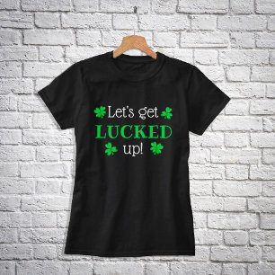 Camiseta ¡QUEREMOS SUERTE! Día de San Patricio