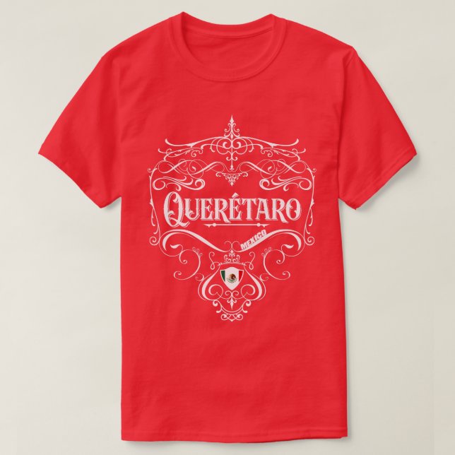Camiseta Queretaro Vintage design 1 (Diseño del anverso)