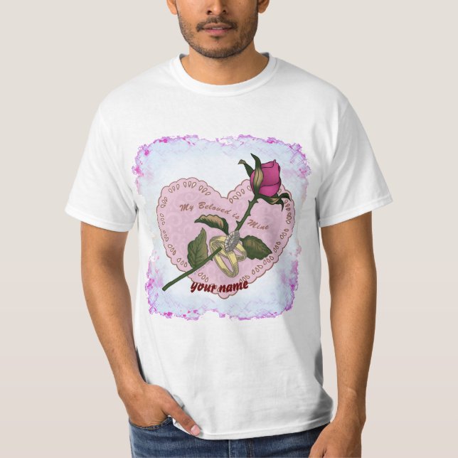 Camiseta querida boda de la mina (Anverso)