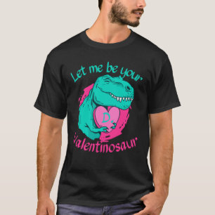 Camiseta Querida D Inicial Déjame por tu Día de San Valentí