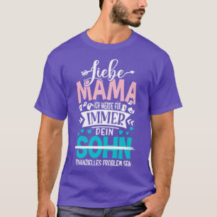 Camiseta Querida mamá hijo