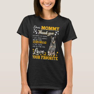 Camiseta Querida Mami Ganado Australiano Gracias Por Ser M