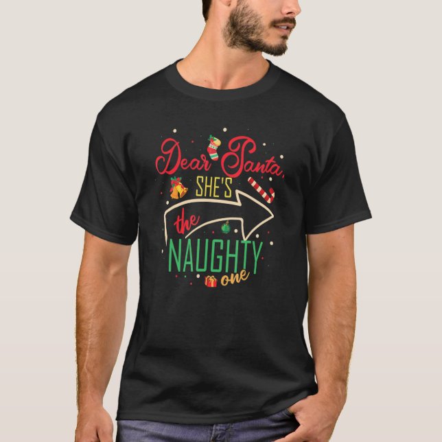 Camiseta Querida Santa Ella Es La Hermana De Un Hermano C (Anverso)