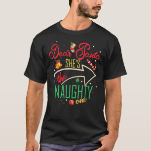 Camiseta Querida Santa Ella es la hermana traviesa de un he