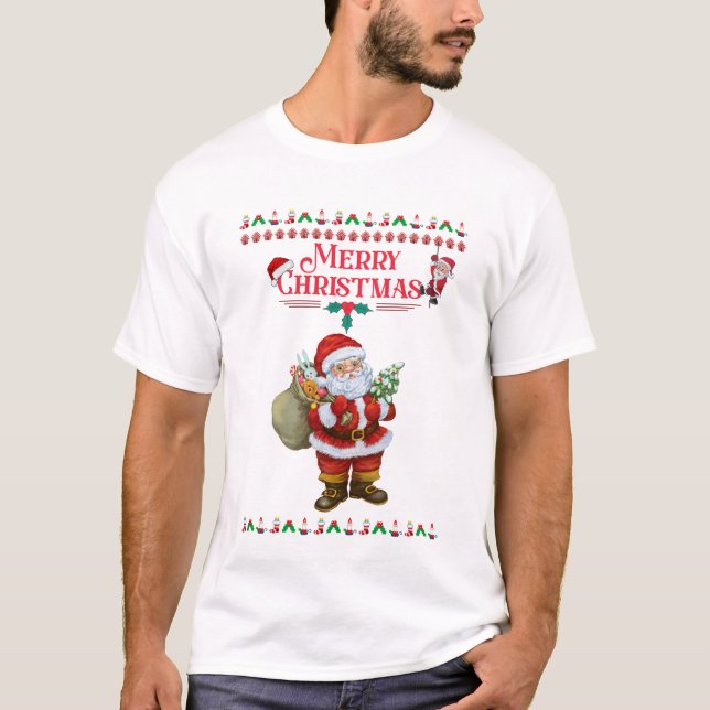 Camiseta Querida santa | Navidades casados 2024 (Anverso)
