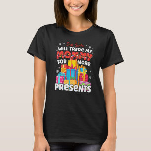 Camiseta Querida Santa Will Comercia A Mamá Por Presentes C