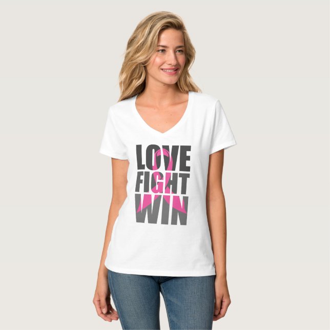 Camiseta QUERIDA VICTORIA Sobreviviente de Cáncer de Mama (Anverso completo)