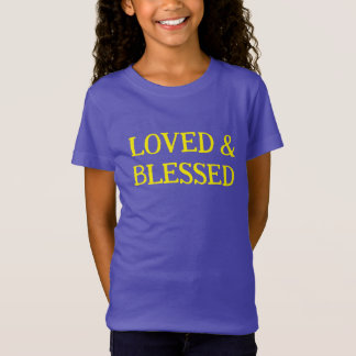 Camiseta querida y bendita