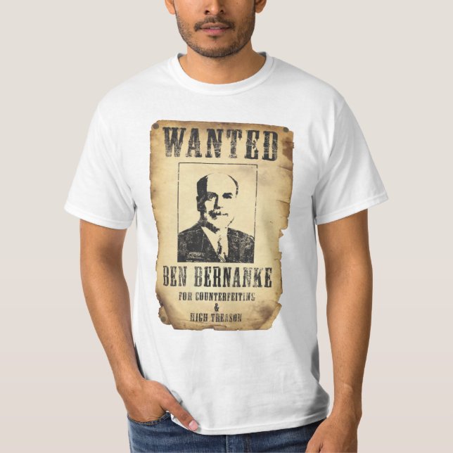 Camiseta QUERIDO: Ben Bernanke (Anverso)