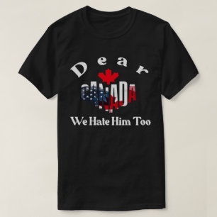 Camiseta QUERIDO CANADÁ TAMBIÉN LO ODEAMOS -solidaridad con