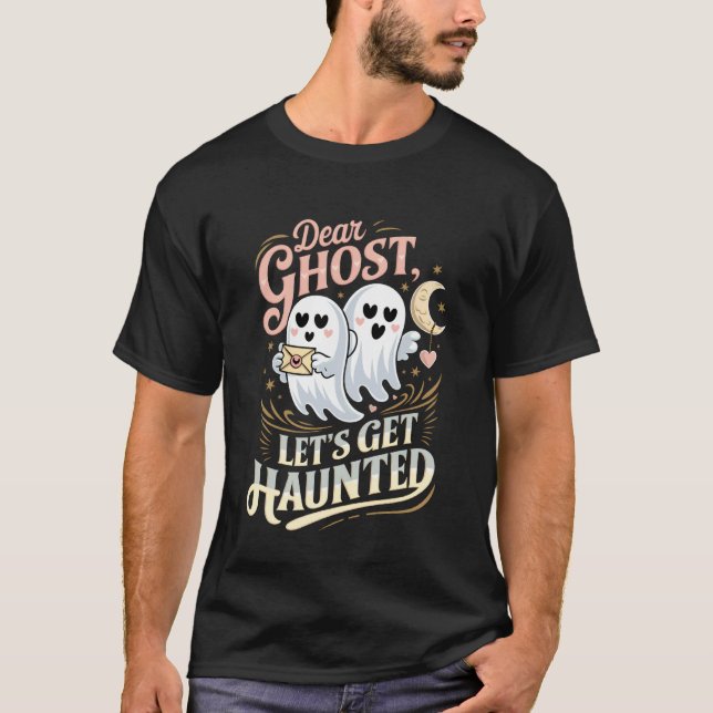 Camiseta Querido Fantasma Vamos a Asustar Divertido Espeluz (Anverso)