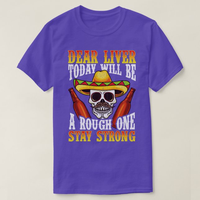 Camiseta Querido Hígado Hoy Será Un Raro (Diseño del anverso)