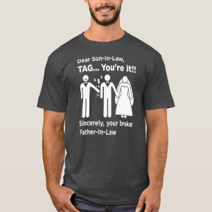 Camiseta Querido Hijo De Derecho Padre De La Novia Papá Bod
