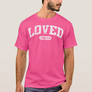 Camiseta Querido Juan 316 Jesús Hombres de Fe Cristianos Mu