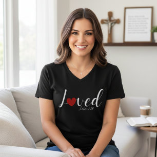 Camiseta Querido Juan 3:16 Cristiano