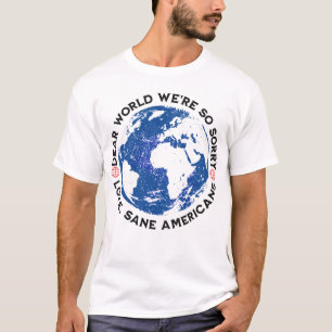 Camiseta Querido mundo, lo sentimos