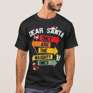 Camiseta Querido Papá Noel, Ellos Son Los Rótulos Ritos.