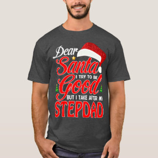 Camiseta Querido Papá Noel Intenté Ser Bueno, Pero Me Encar