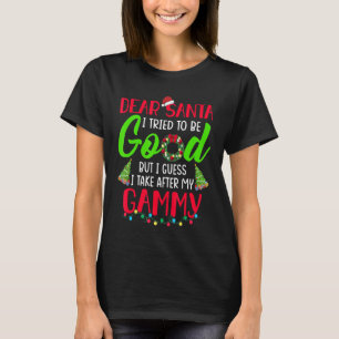 Camiseta Querido Papá Noel Intento Ser Bueno Pero Me Llevo 