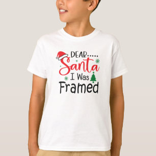 Camiseta "Querido Papá Noel, me engañaron" Navidades